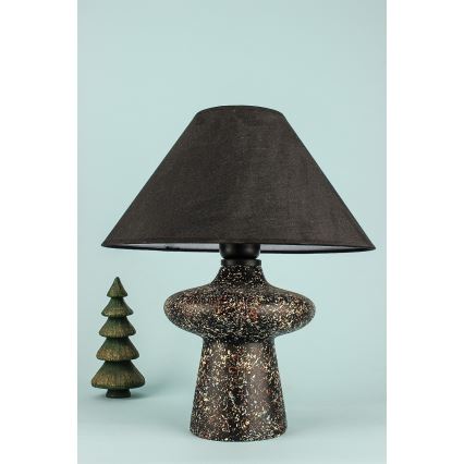 Lampada da tavolo RAMZES 1xE27/40W/230V Nera