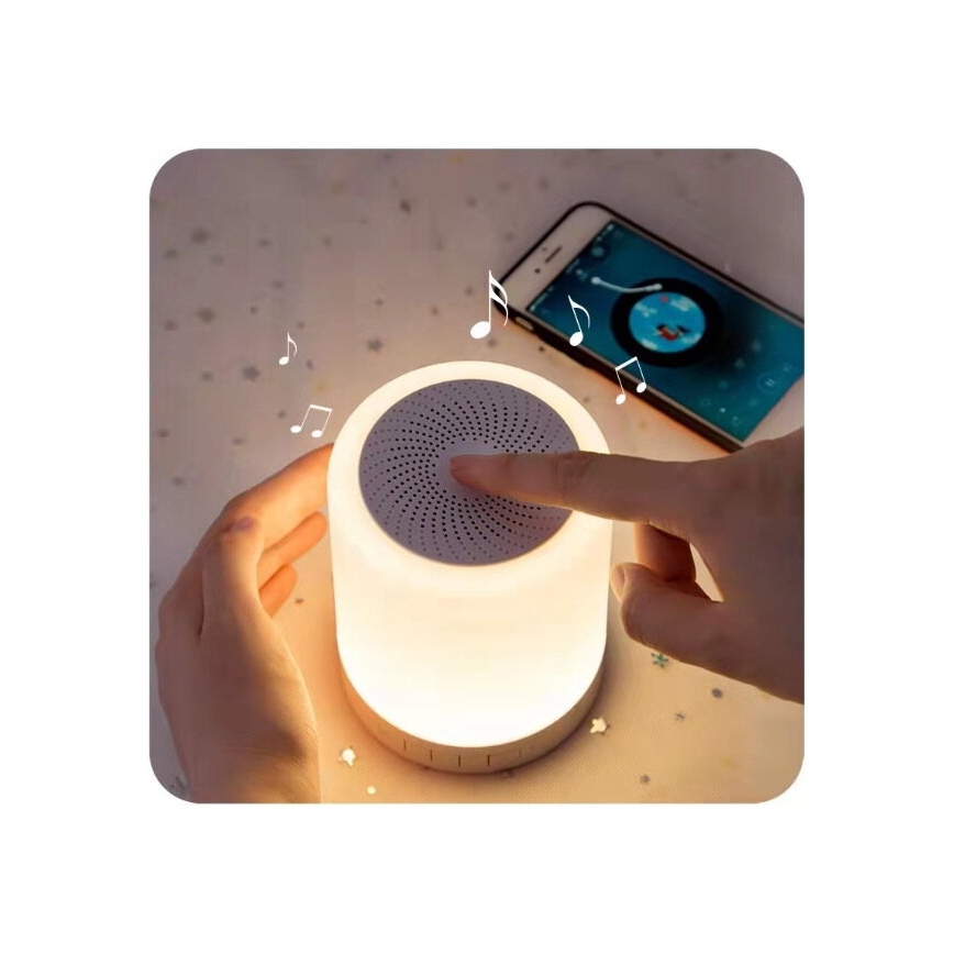 Lampada da tavolo RGB LED con altoparlante LED/5V