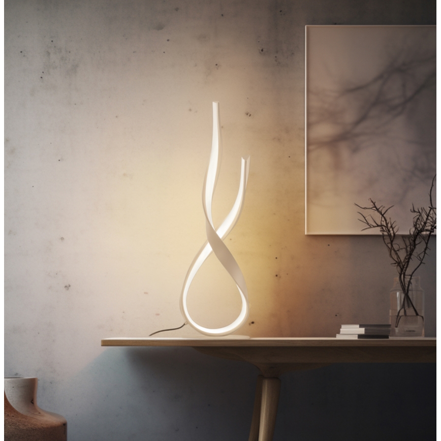 Lampada da tavolo RIBBON LED/21W/230V beige