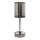 Lampada da tavolo ricaricabile a LED con controllo touch SIMPLE LED/1W/5V 3000-6000K 2400 mAh grigio fumé