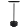 Lampada da tavolo ricaricabile a sfioramento a LED TAVOLO LED/2,5W/5V 2400 mAh 3000-6000K nera