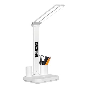 Lampada da tavolo ricaricabile dimmerabile a LED NOBLITE P LED/5W/5V 3000/4000/6000K 2200 mAh bianca