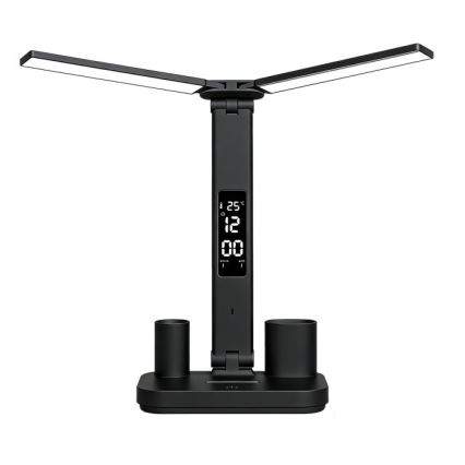 Lampada da tavolo LED dimmerabile ricaricabile NOBLITE P LED/5W/5V 3000/4000/6000K 2200 mAh nera