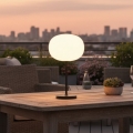 Lampada da tavolo ricaricabile dimmerabile per esterni a LED VENEZIA LED/2W/5V 2700K IP54 4000 mAh nero