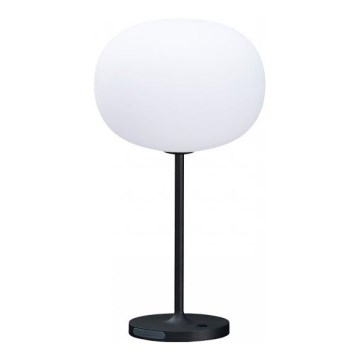 Lampada da tavolo ricaricabile dimmerabile per esterni a LED VENEZIA LED/2W/5V 2700K IP54 4000 mAh nero
