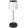 Lampada da tavolo ricaricabile per esterni a LED RGBW dimmerabile con controllo touch LED/2W/5V IP44 1200 mAh, grigio