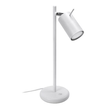 Lampada da tavolo RING 1xGU10/10W/230V bianco