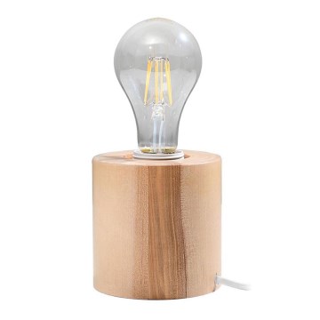 Lampada da tavolo SALGADO 1xE27/15W/230V faggio