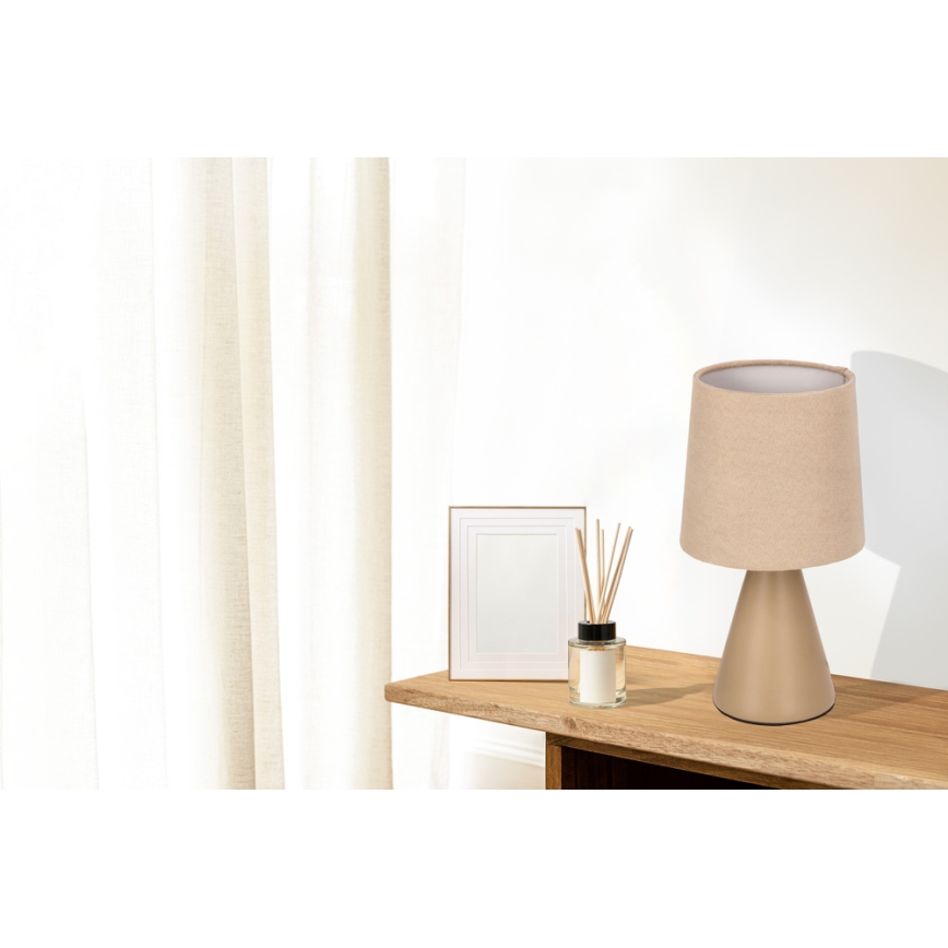 Lampada da tavolo SATTI 1xE14/40W/230V beige