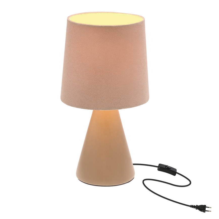 Lampada da tavolo SATTI 1xE14/40W/230V beige
