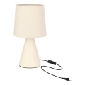 Lampada da tavolo SATTI 1xE14/40W/230V crema