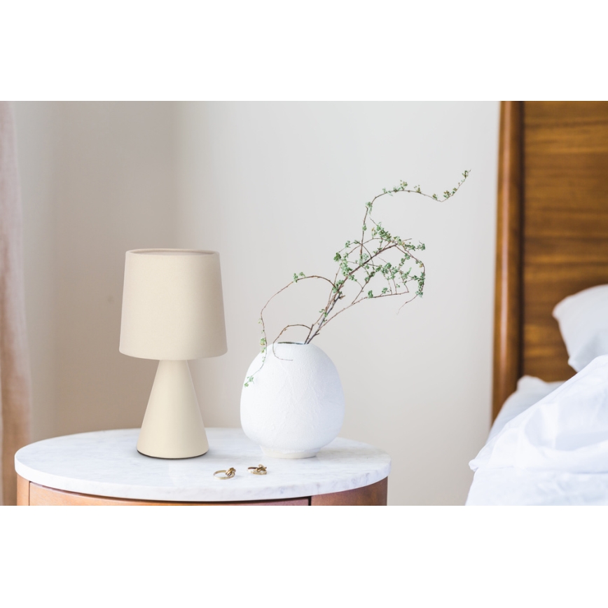 Lampada da tavolo SATTI 1xE14/40W/230V crema