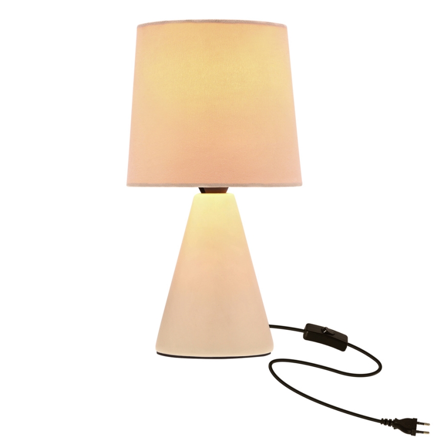 Lampada da tavolo SATTI 1xE14/40W/230V crema