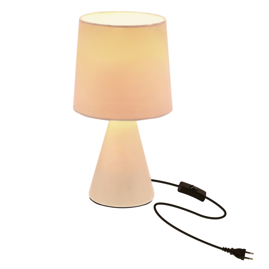 Lampada da tavolo SATTI 1xE14/40W/230V crema