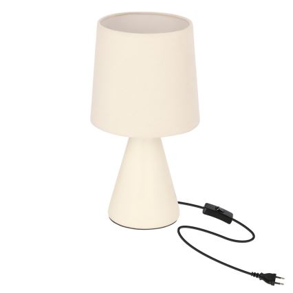 Lampada da tavolo SATTI 1xE14/40W/230V crema