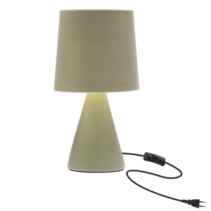 Lampada da tavolo SATTI 1xE14/40W/230V verde