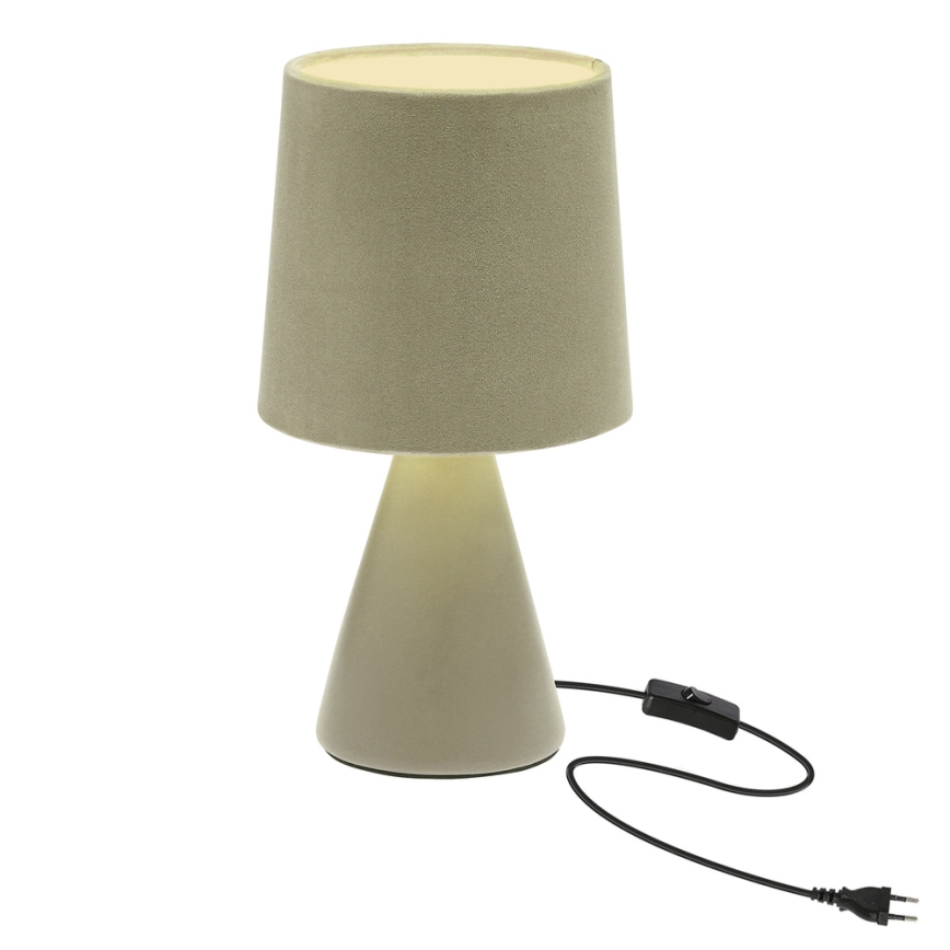 Lampada da tavolo SATTI 1xE14/40W/230V verde
