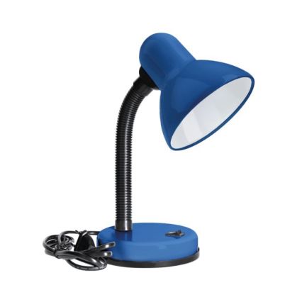 Lampada da tavolo SMIESZEK 1xE27/40W/230V blu