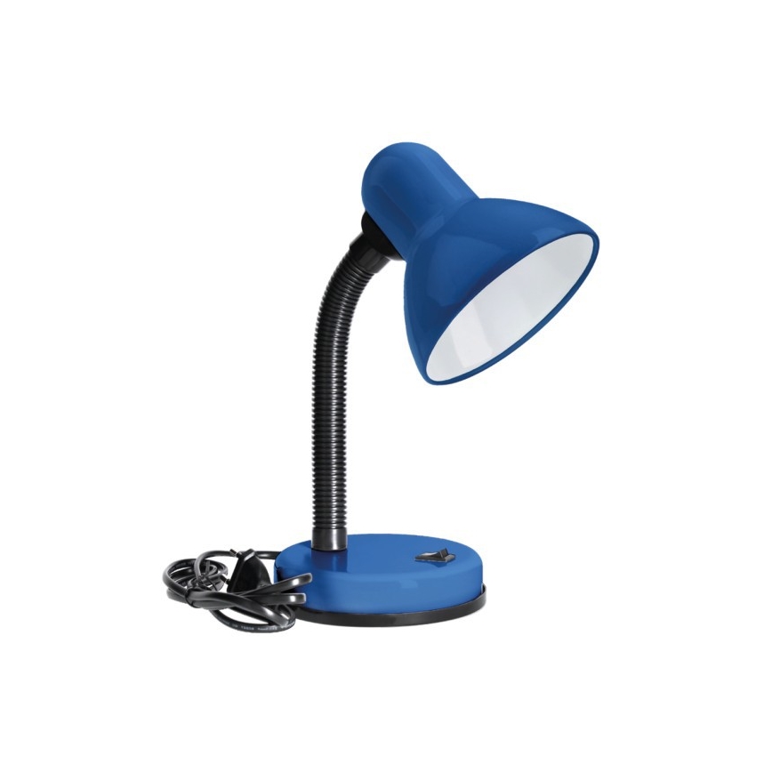 Lampada da tavolo SMIESZEK 1xE27/40W/230V blu