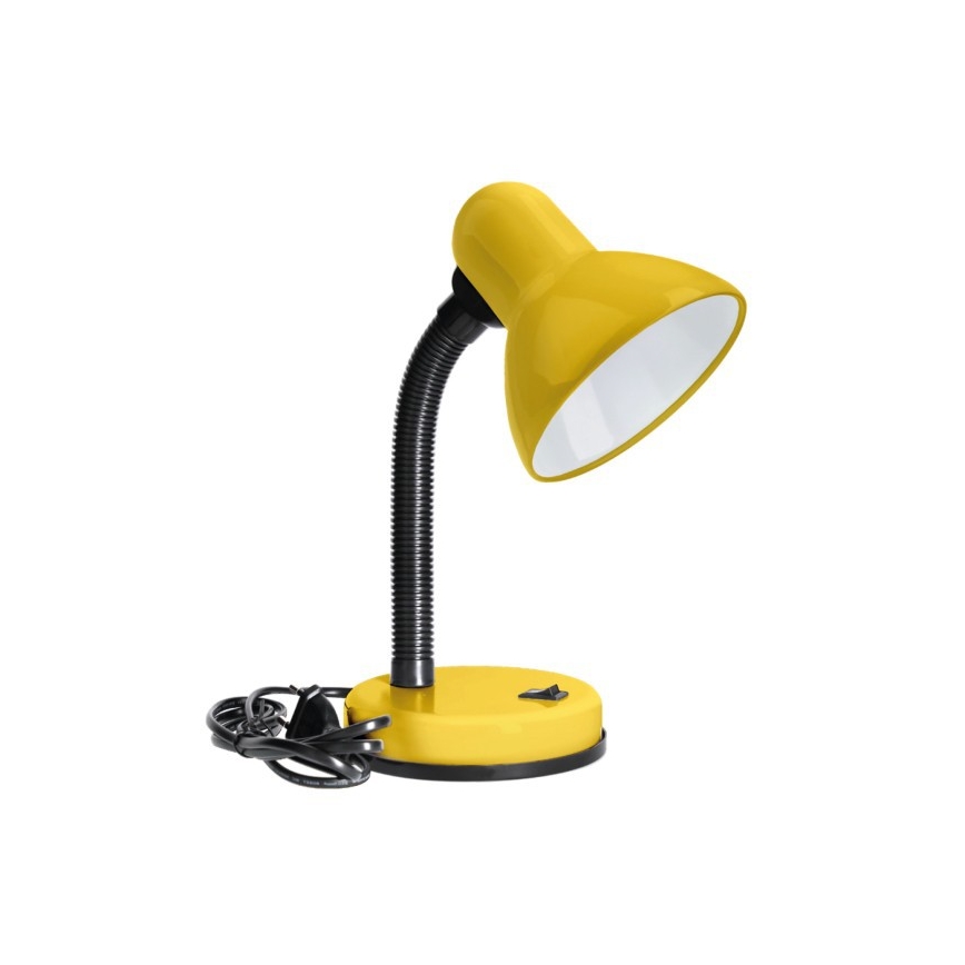 Lampada da tavolo SMIESZEK 1xE27/40W/230V giallo