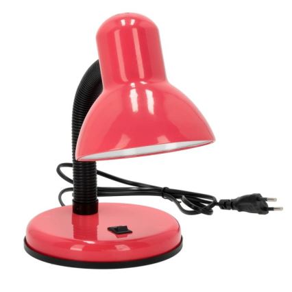 Lampada da tavolo SMIESZEK 1xE27/40W/230V rosa
