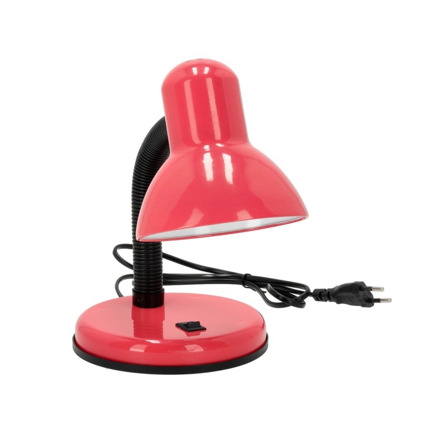 Lampada da tavolo SMIESZEK 1xE27/40W/230V rosa