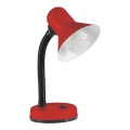 Lampada da tavolo SMIESZEK 1xE27/40W/230V rosso