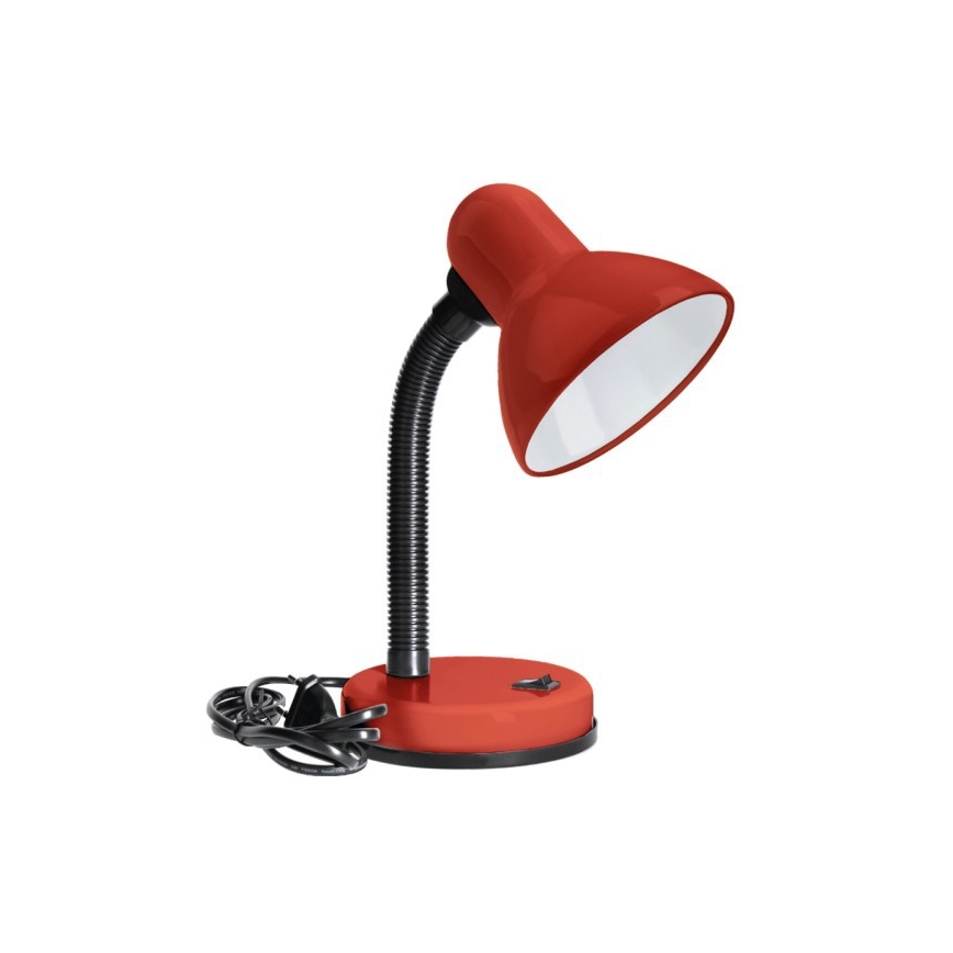 Lampada da tavolo SMIESZEK 1xE27/40W/230V rosso