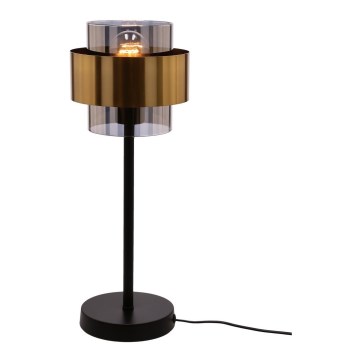 Lampada da tavolo SPIEGA 1xE27/60W/230V oro/nero