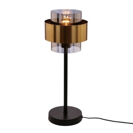 Lampada da tavolo SPIEGA 1xE27/60W/230V oro/nero