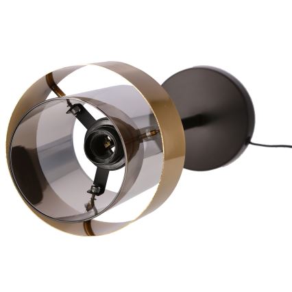 Lampada da tavolo SPIEGA 1xE27/60W/230V oro/nero
