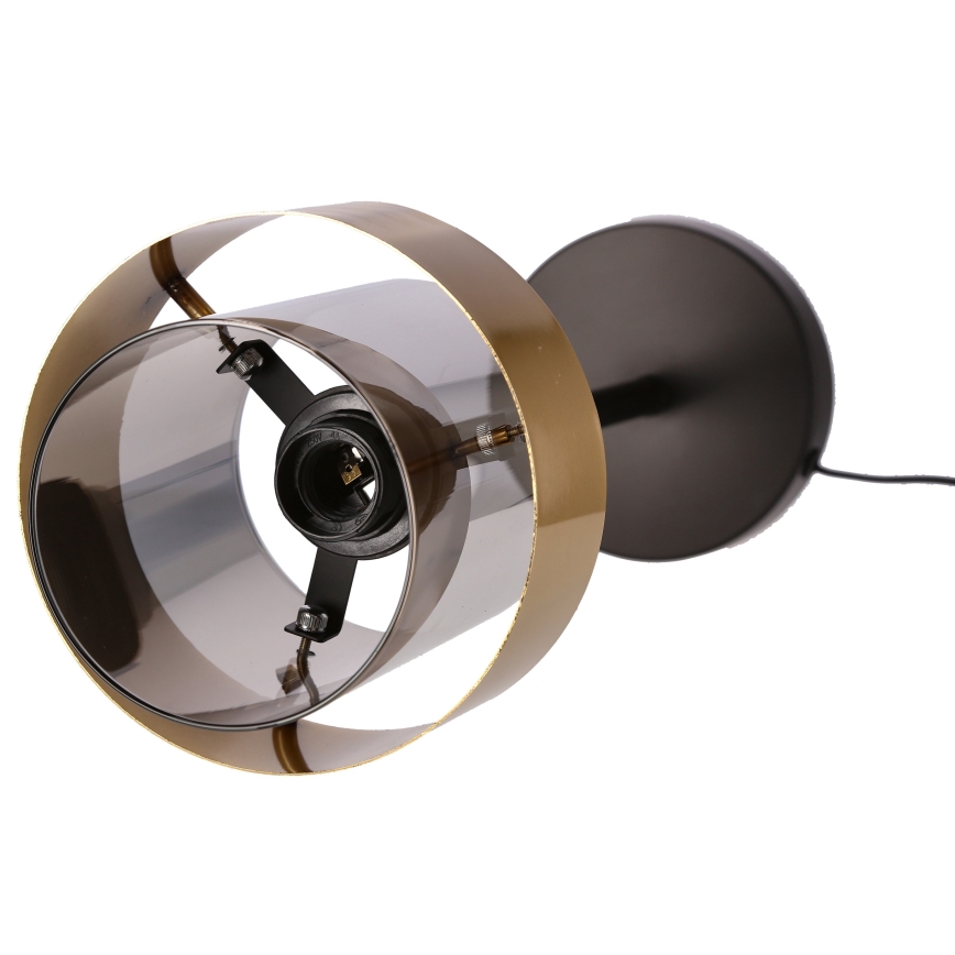 Lampada da tavolo SPIEGA 1xE27/60W/230V oro/nero