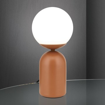 Lampada da tavolo STANLEY 1xE14/25W/230V ceramiche/marrone