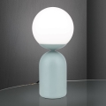 Lampada da tavolo STANLEY 1xE14/25W/230V ceramiche/menta