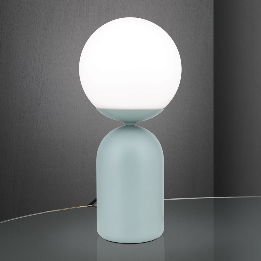 Lampada da tavolo STANLEY 1xE14/25W/230V ceramiche/menta