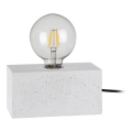 Lampada da tavolo STRONG DOUBLE 1xE27/25W/230V cemento