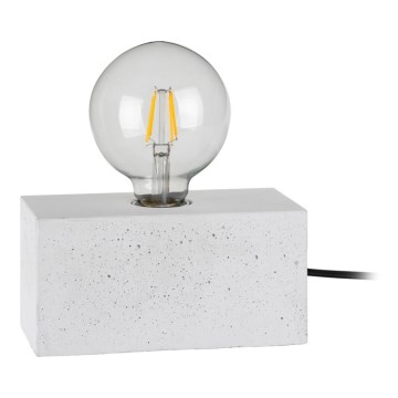 Lampada da tavolo STRONG DOUBLE 1xE27/25W/230V cemento