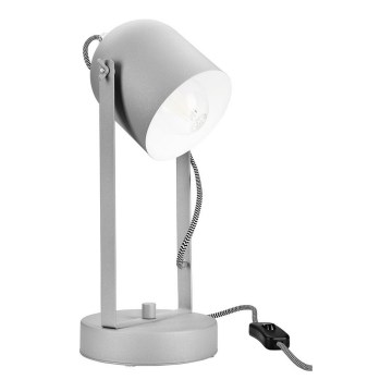 Lampada da tavolo SURI 1xE27/60W/230V grigio