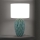 Lampada da tavolo TORTUGA 1xE27/40W/230V verde/bianco