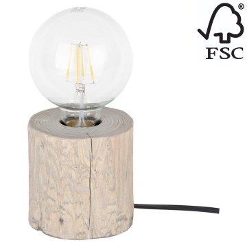 Lampada da tavolo TRABO 1xE27/25W/230V - certificato FSC