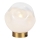 Lampada da tavolo VANA 1xE27/40W/230V crema/oro