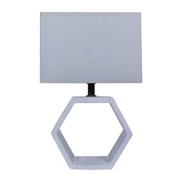 Lampada da tavolo VIDAL 1xE27/40W/230V grigio