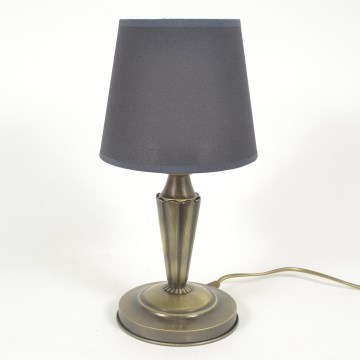 Lampada da tavolo VIKTORIA 1xE27/60W/230V bronzo