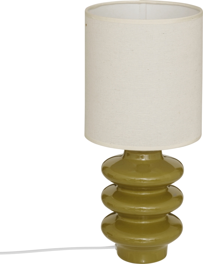 Lampada da tavolo VINUS 1xE14/40W/230V khaki - Atmosphera