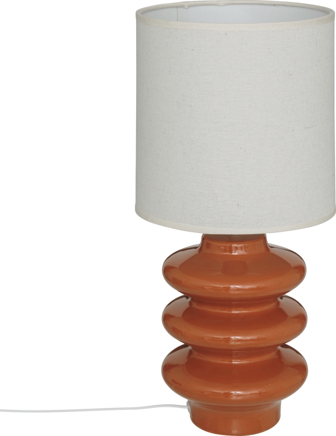 Lampada da tavolo VINUS 1xE14/40W/230V rossa di Atmosphera