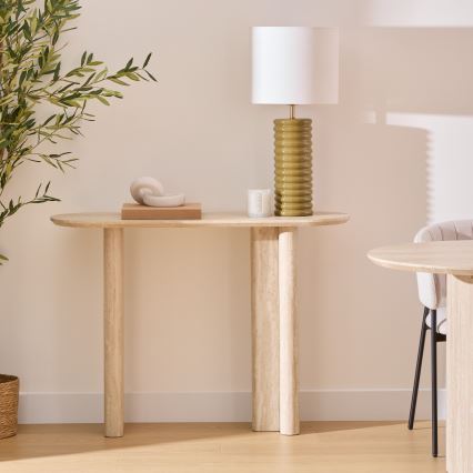 Lampada da tavolo VINUS 1xE27/60W/230V khaki - Atmosphera