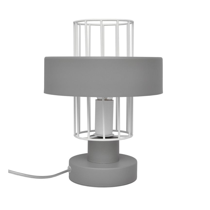 Lampada da tavolo VOLTA 1xE14/15W/230V grigia