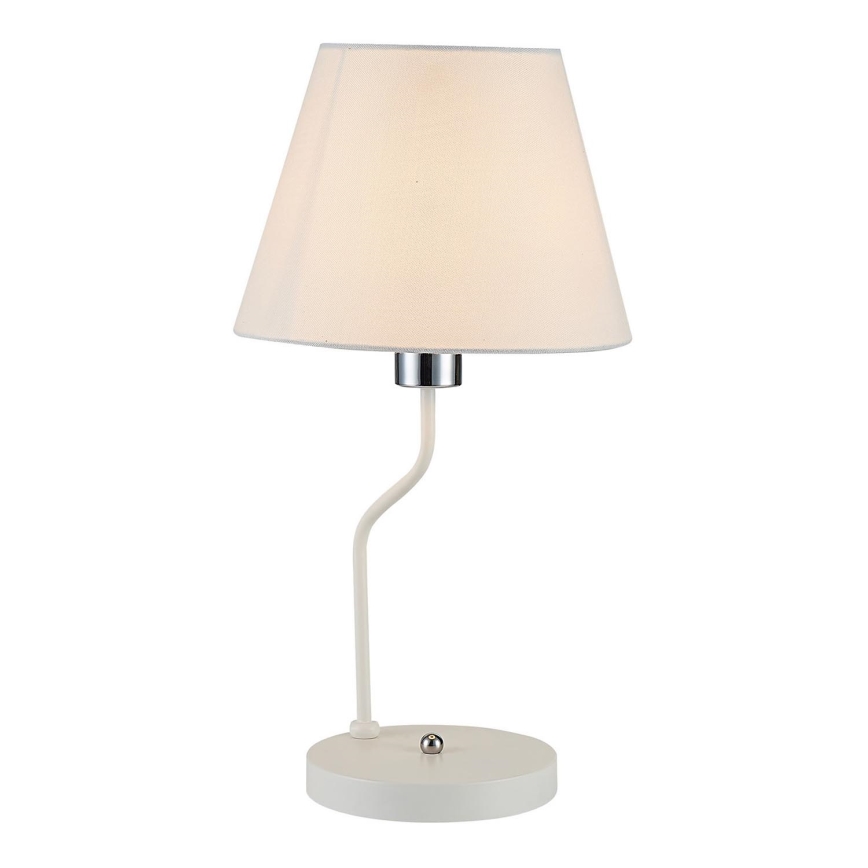 Lampada da tavolo YORK 1xE14/60W/230V bianco