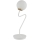 Lampada da tavolo ZIGZAG 1xG9/12W/230V bianco