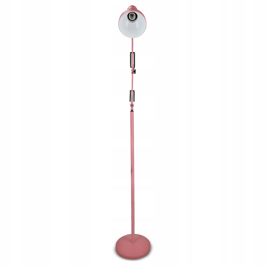 Lampada da terra 1x E27, 40 W, 230 V — rosa